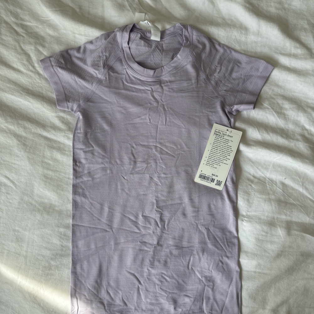 NWT lululemon swiftly tech short sleeve 2.0